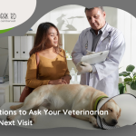 Pet owner consulting with veterinarian during a routine check-up at Toorak Road Veterinary Clinic
